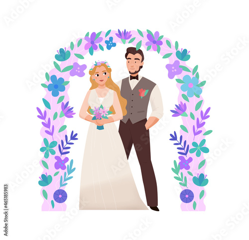 Wedding Arch Marriage Composition