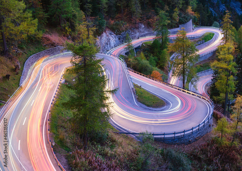 Фотография The mountain pass of Maloja, Switzerland