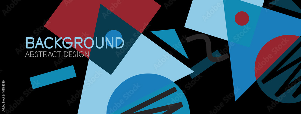 Abstract background with blocks, lines, geometric shapes. Techno or business concept for wallpaper, banner, background, landing page Abstract background with blocks, lines, geometric shapes. Techno or business concept for wallpaper, banner, background, landing page