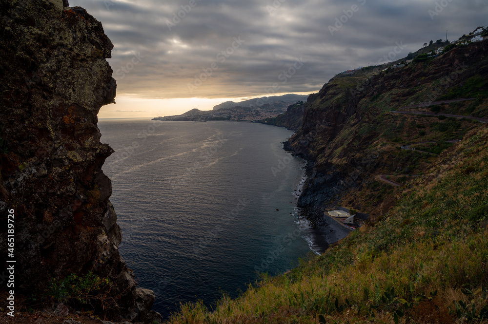 Atlantic ocean from Madeira, Funchal Atlantic ocean from Madeira, Funchal