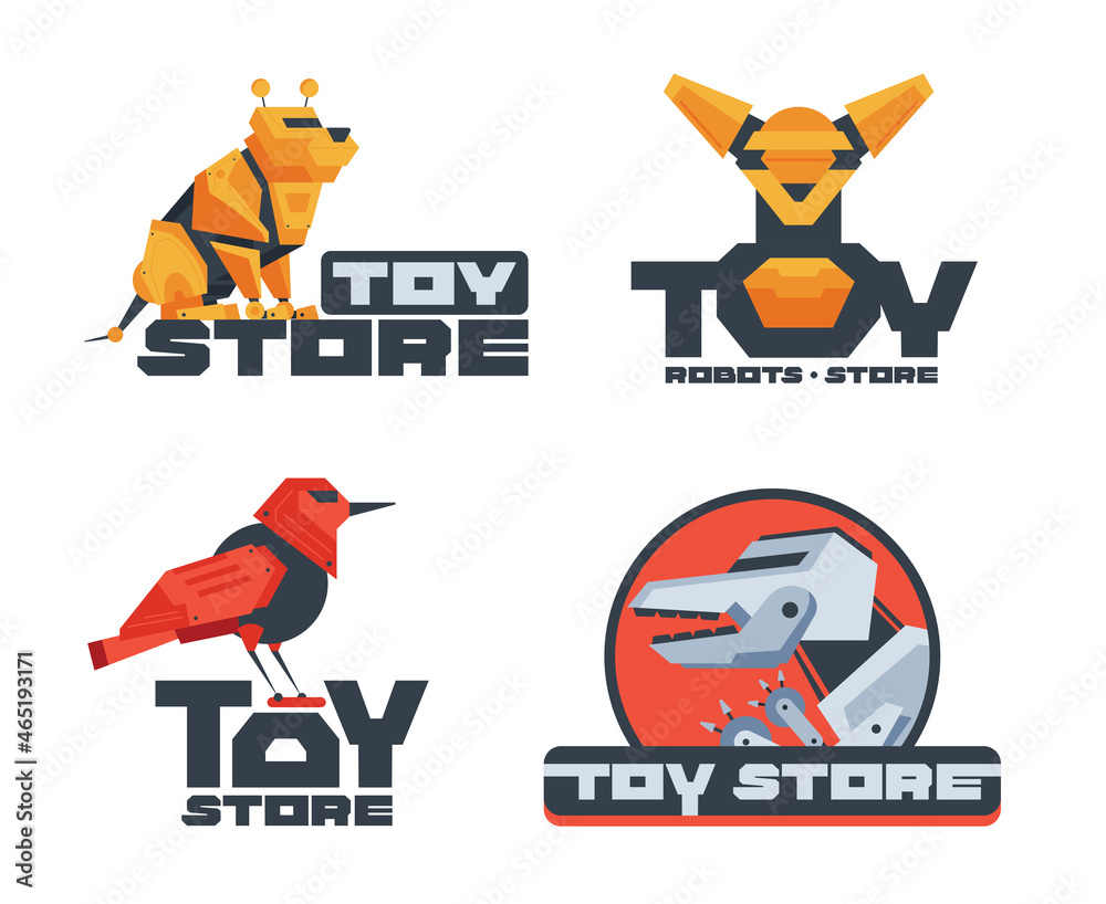 Animal Robot Store Composition Animal Robot Store Composition