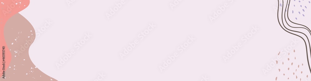 Vector modern floral banner design for social media cover, flyer, invitation card, website design, book cover, poster Vector modern floral banner design for social media cover, flyer, invitation card, website design, book cover, poster