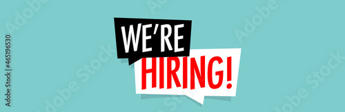 We are hiring !