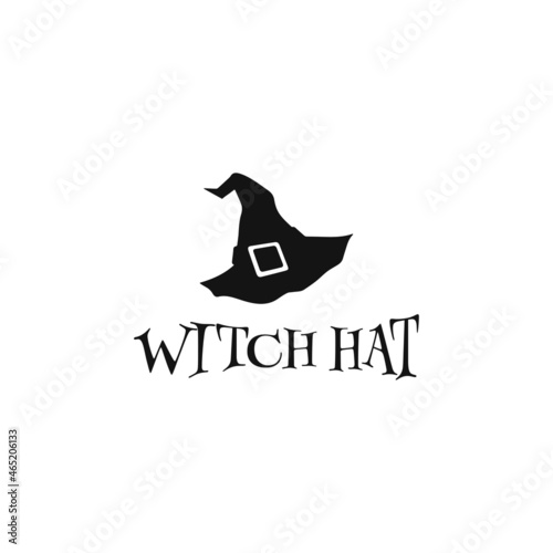 wizard hat icon or logo isolated sign symbol vector illustration