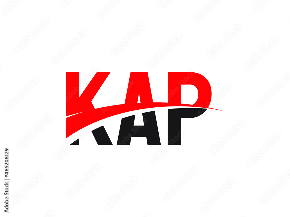KAP Letter Initial Logo Design Vector Illustration KAP Letter Initial Logo Design Vector Illustration