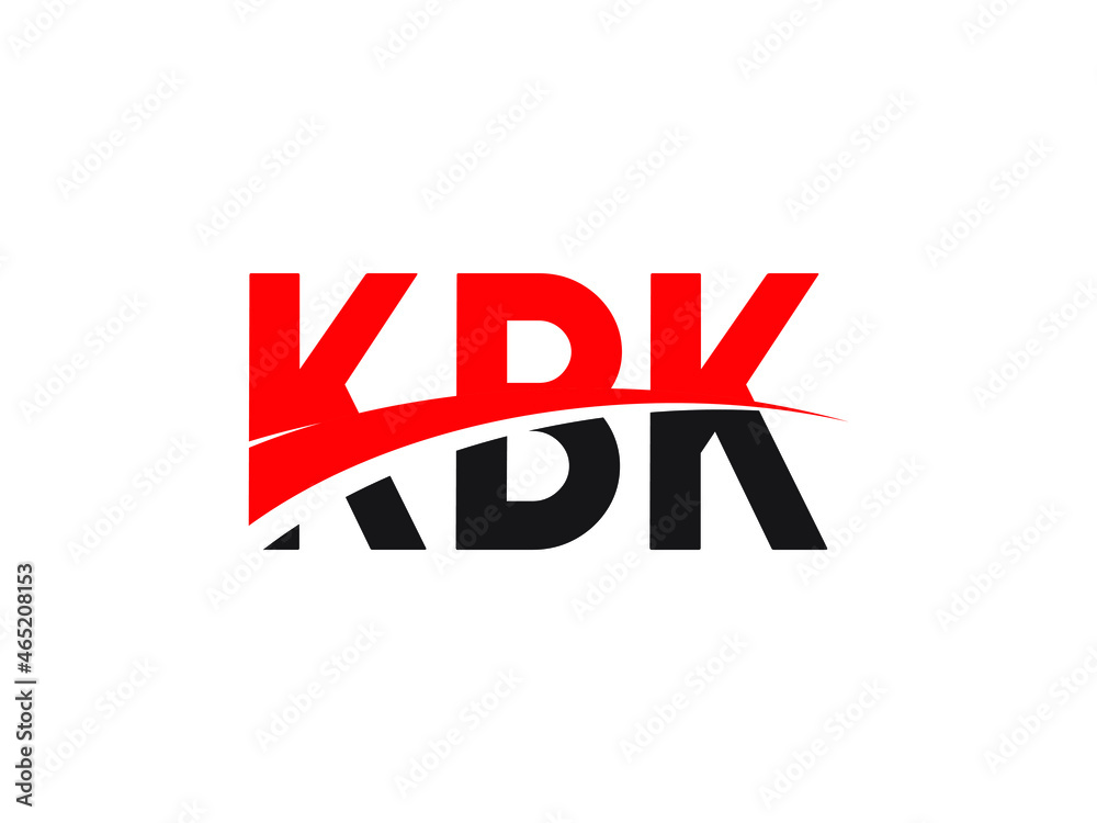 KBK Letter Initial Logo Design Vector Illustration KBK Letter Initial Logo Design Vector Illustration