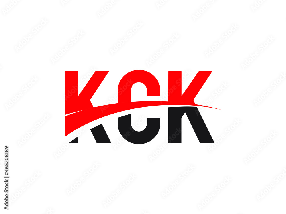 KCK Letter Initial Logo Design Vector Illustration KCK Letter Initial Logo Design Vector Illustration