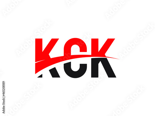 Free Download KCK Letter Initial Logo Design Vector Illustration - GFXLoad
