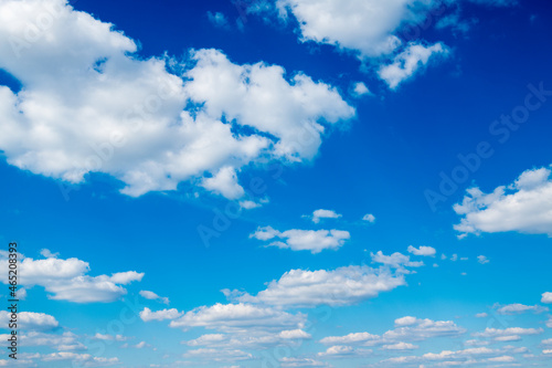 Fototapeta Naklejka Na Ścianę i Meble -  White clouds in blue sky.