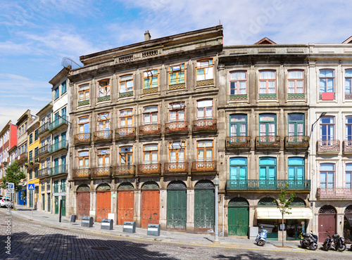 Rua de Mouzinho da Silveira street. Porto, Portugal photo