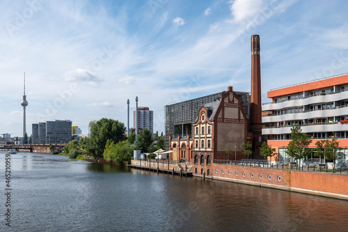 Germany, Berlin, Spree river canal photo