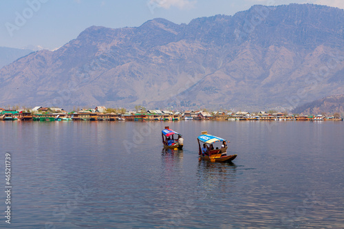 Photography Shikara boat Dal lake, Srinagar, Jammu and Kashmir, India