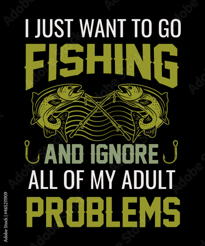 Fishing T-Shirt design,fishing t shirt,fishing vintage t shirt design,fishing silhouette