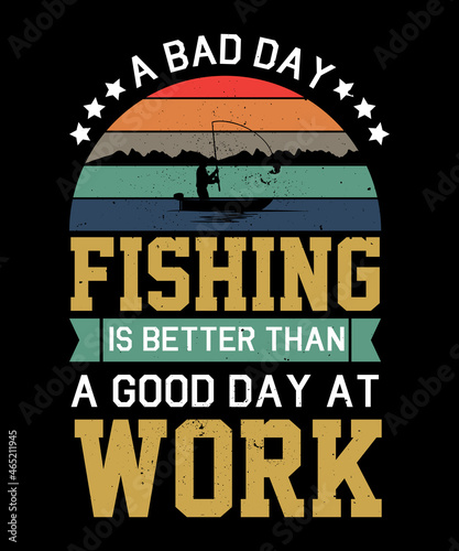 Fishing T-Shirt design,fishing t shirt,fishing vintage t shirt design,fishing silhouette