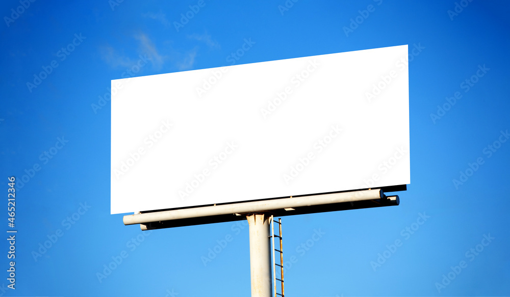 Large blank billboard Large blank billboard