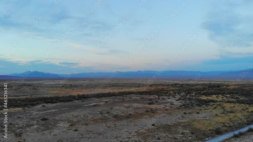 ash meadows morning panorama at blue hour in the Nevada high desert ash meadows morning panorama at blue hour in the Nevada high desert