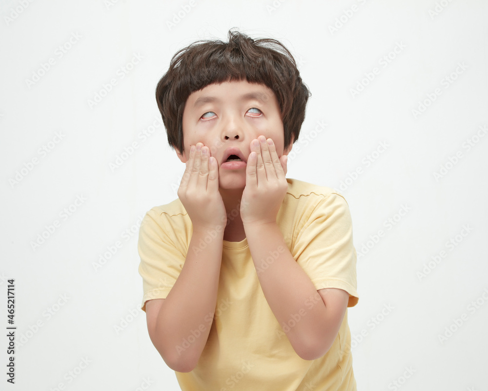 행복한 남자아이 행복한 남자아이