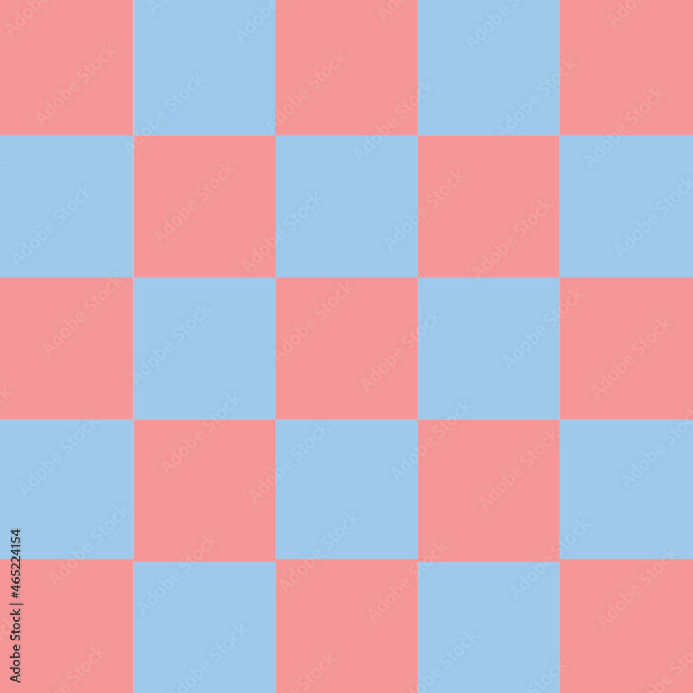seamless checkered mesh pattern repeat blue pink abstract squares background