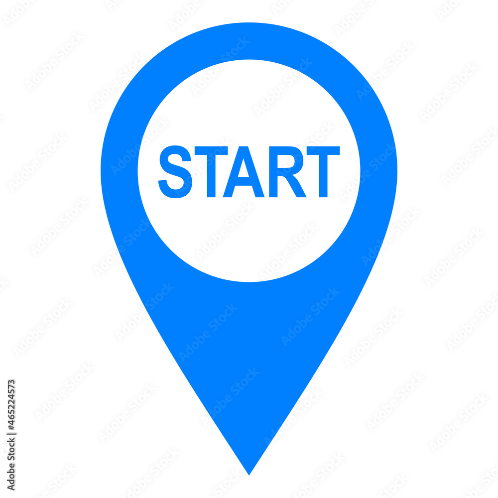 Start und Kartenmarkierung Start und Kartenmarkierung