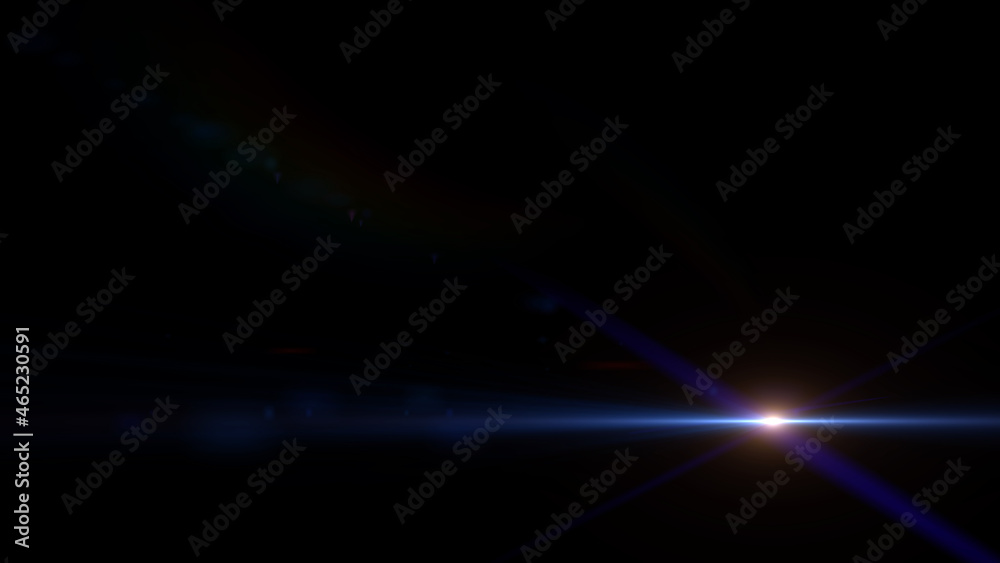 black background with bright  rays. cosmic rays background 8k. bright Star. 3d rendering
