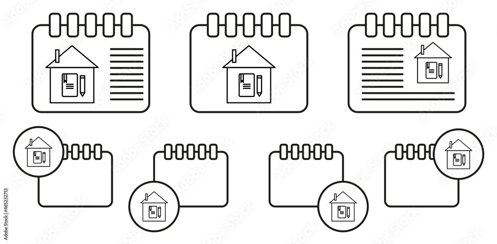 home schooling, home schooling vector icon in calender set illustration for ui and ux, website or mobile application home schooling, home schooling vector icon in calender set illustration for ui and ux, website or mobile application