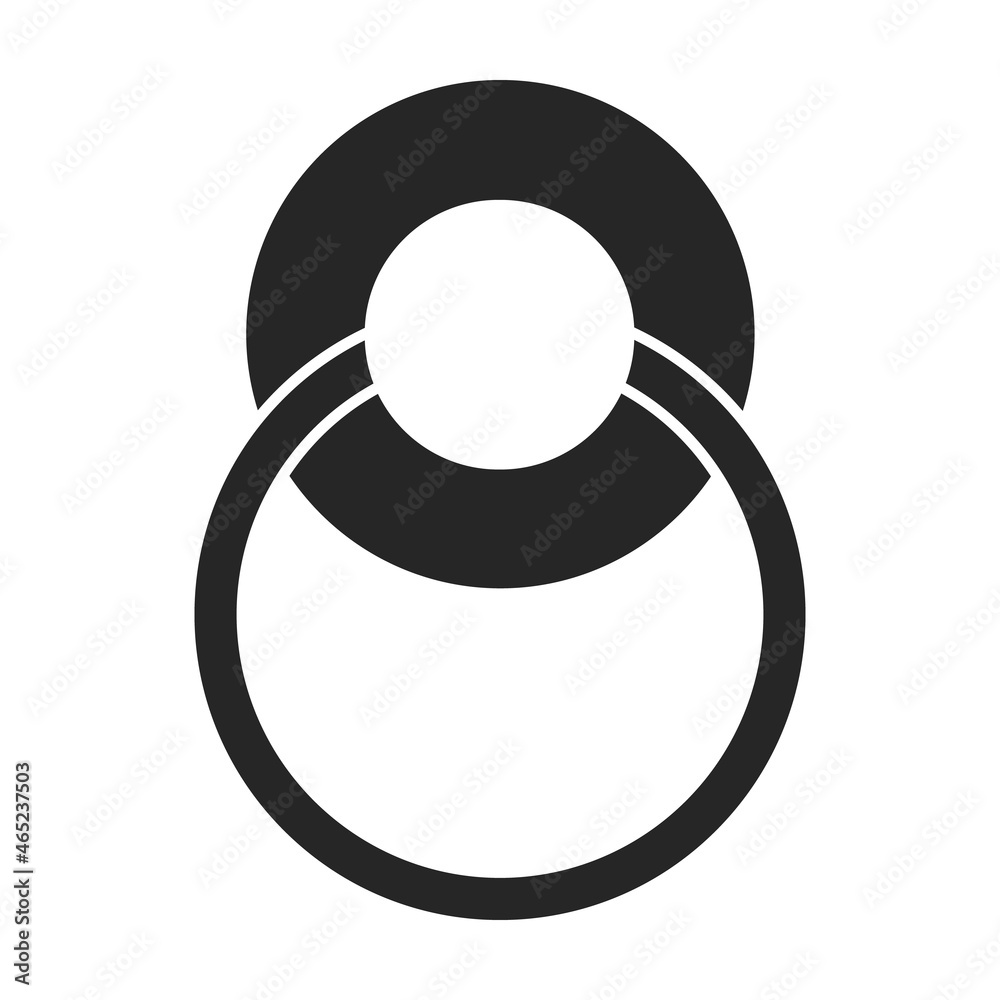 Doorknob vector icon.Black vector icon isolated on white background doorknob. Doorknob vector icon.Black vector icon isolated on white background doorknob.