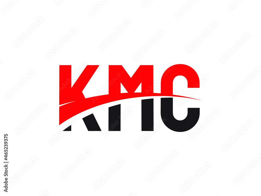 KMC Letter Initial Logo Design Vector Illustration KMC Letter Initial Logo Design Vector Illustration