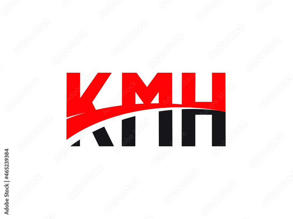 KMH Letter Initial Logo Design Vector Illustration KMH Letter Initial Logo Design Vector Illustration