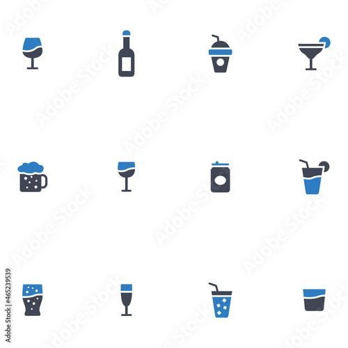 Drink and beverage icons