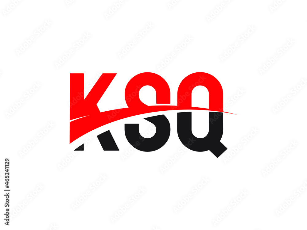 KSQ Letter Initial Logo Design Vector Illustration KSQ Letter Initial Logo Design Vector Illustration