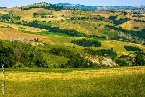 Rural landscape near Pavullo nel Frignano, Emilia-Romagna.