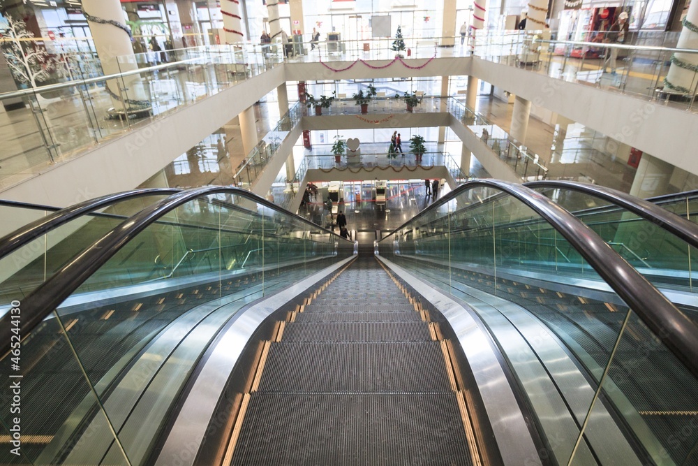 Terminal Escalator at airport