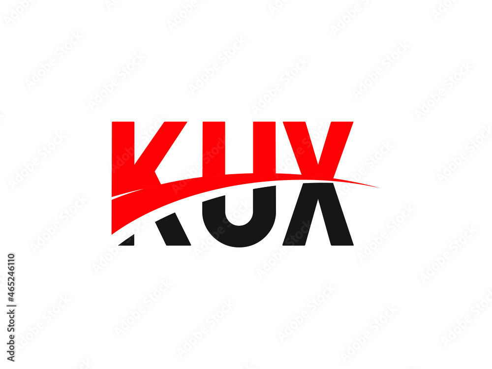 KUX Letter Initial Logo Design Vector Illustration KUX Letter Initial Logo Design Vector Illustration