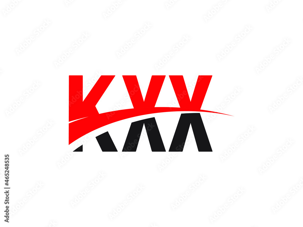 KXX Letter Initial Logo Design Vector Illustration