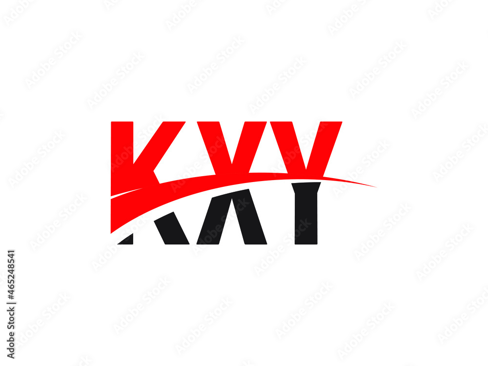 KXY Letter Initial Logo Design Vector Illustration
