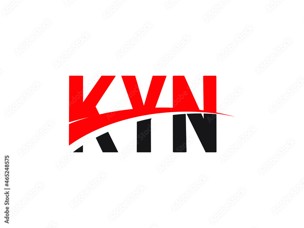 KYN Letter Initial Logo Design Vector Illustration KYN Letter Initial Logo Design Vector Illustration