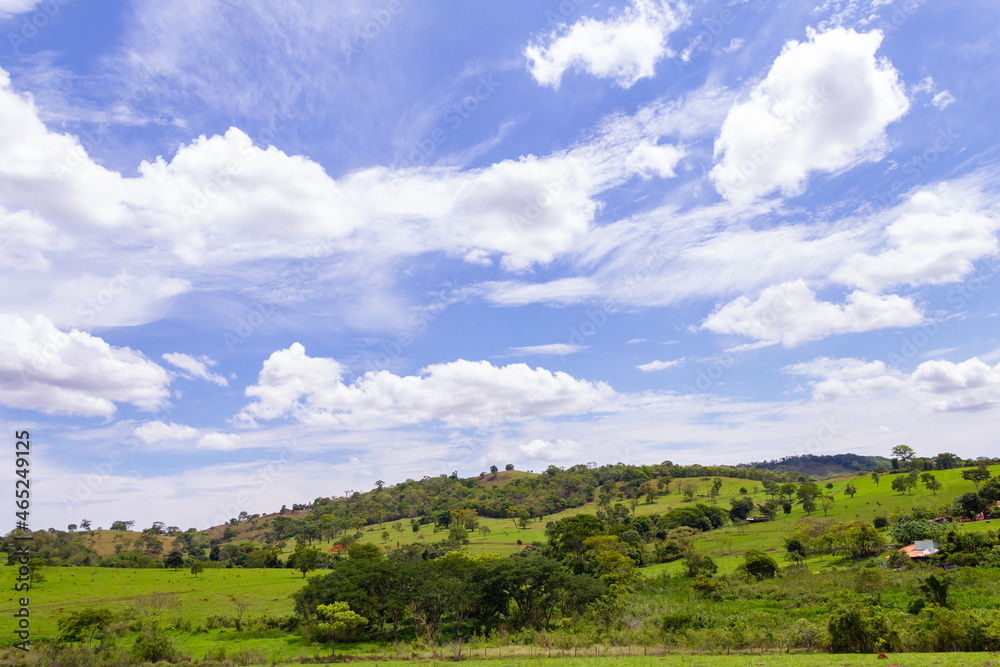 Landscape seen from a road in Goiás. GO-070 Landscape seen from a road in Goiás. GO-070