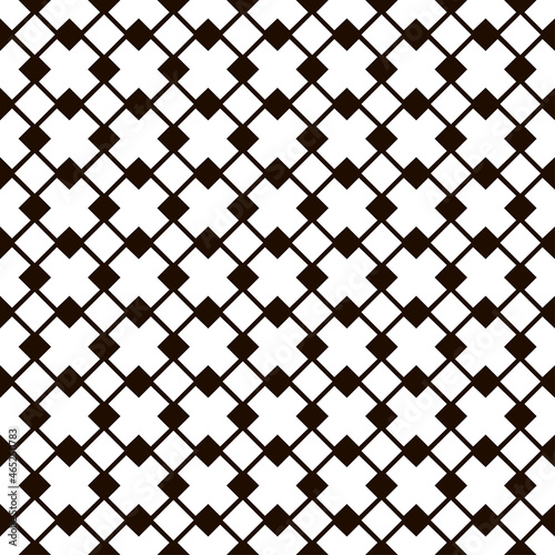 Endless vector seamless pattern . Blue abstract ornamental background.