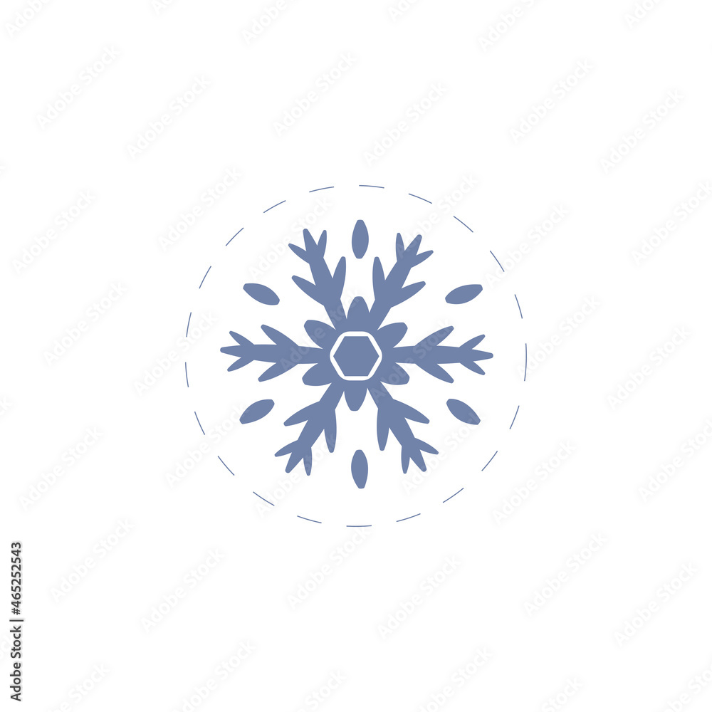 snowflake isolated illustration on white background. snowflake clipart. snowflake flat icon. snowflake isolated illustration on white background. snowflake clipart. snowflake flat icon.