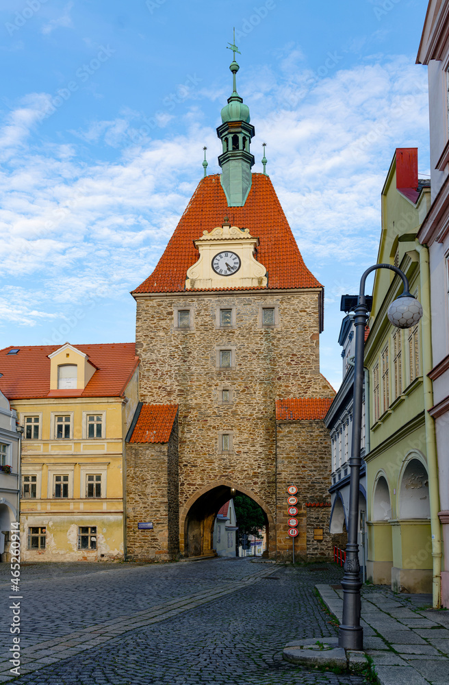 Domazlice (Taus) Tschechien, Altstadtszene