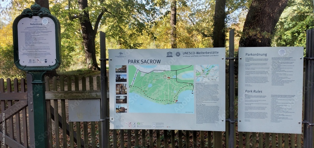 Obraz premium Park Sacrow