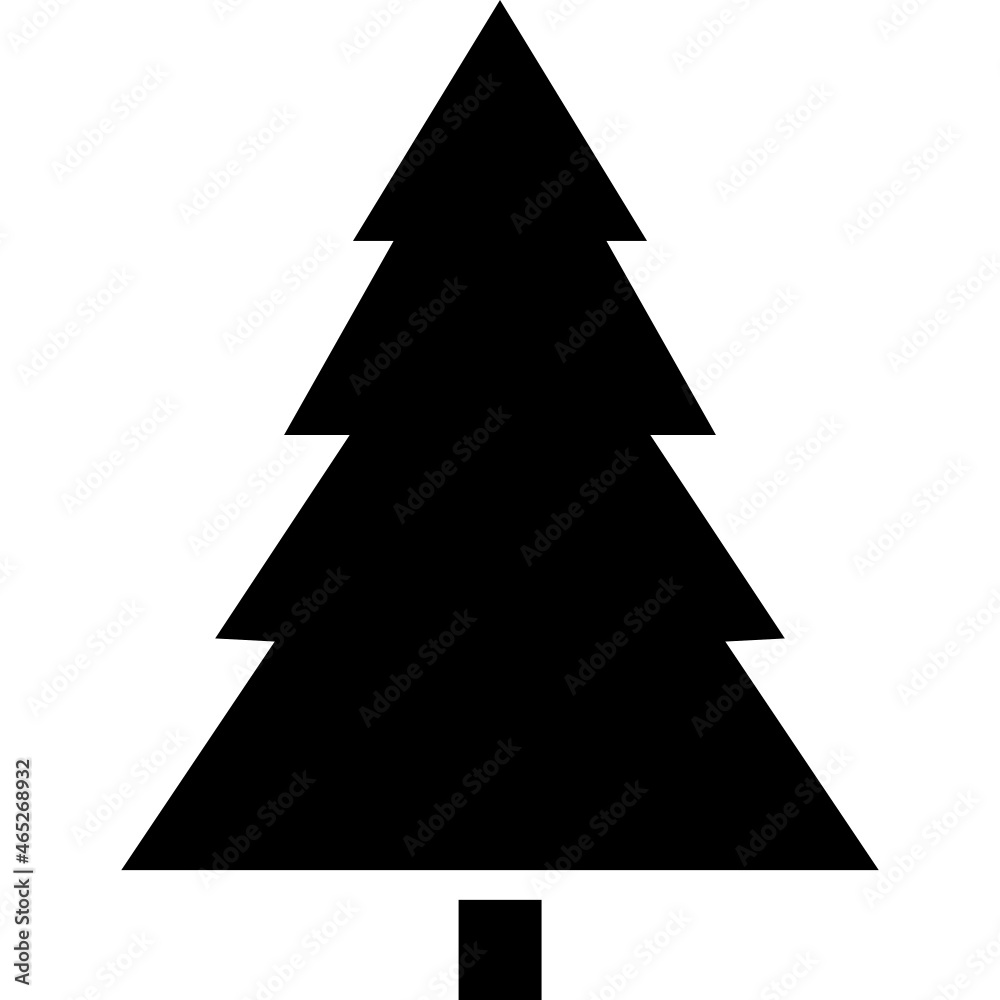 Christmas tree icon Christmas tree icon