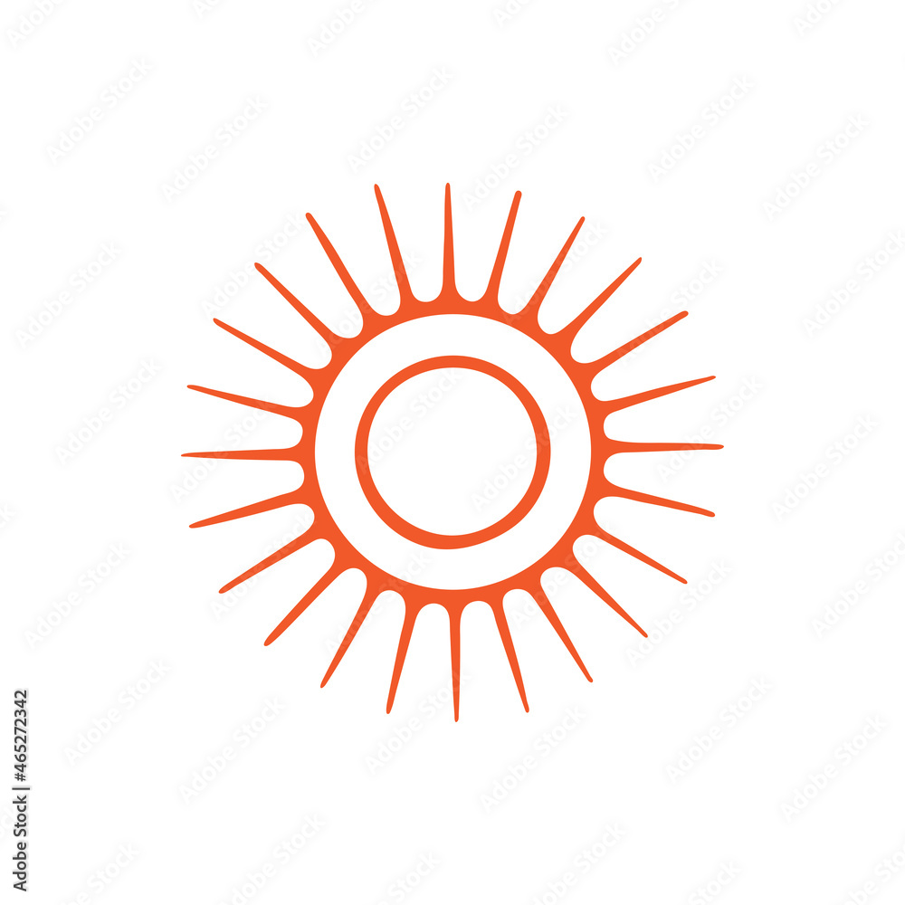 Sun. Abstract drawing sun vector illustration. Solar symbol. Part of set. Sun. Abstract drawing sun vector illustration. Solar symbol. Part of set.