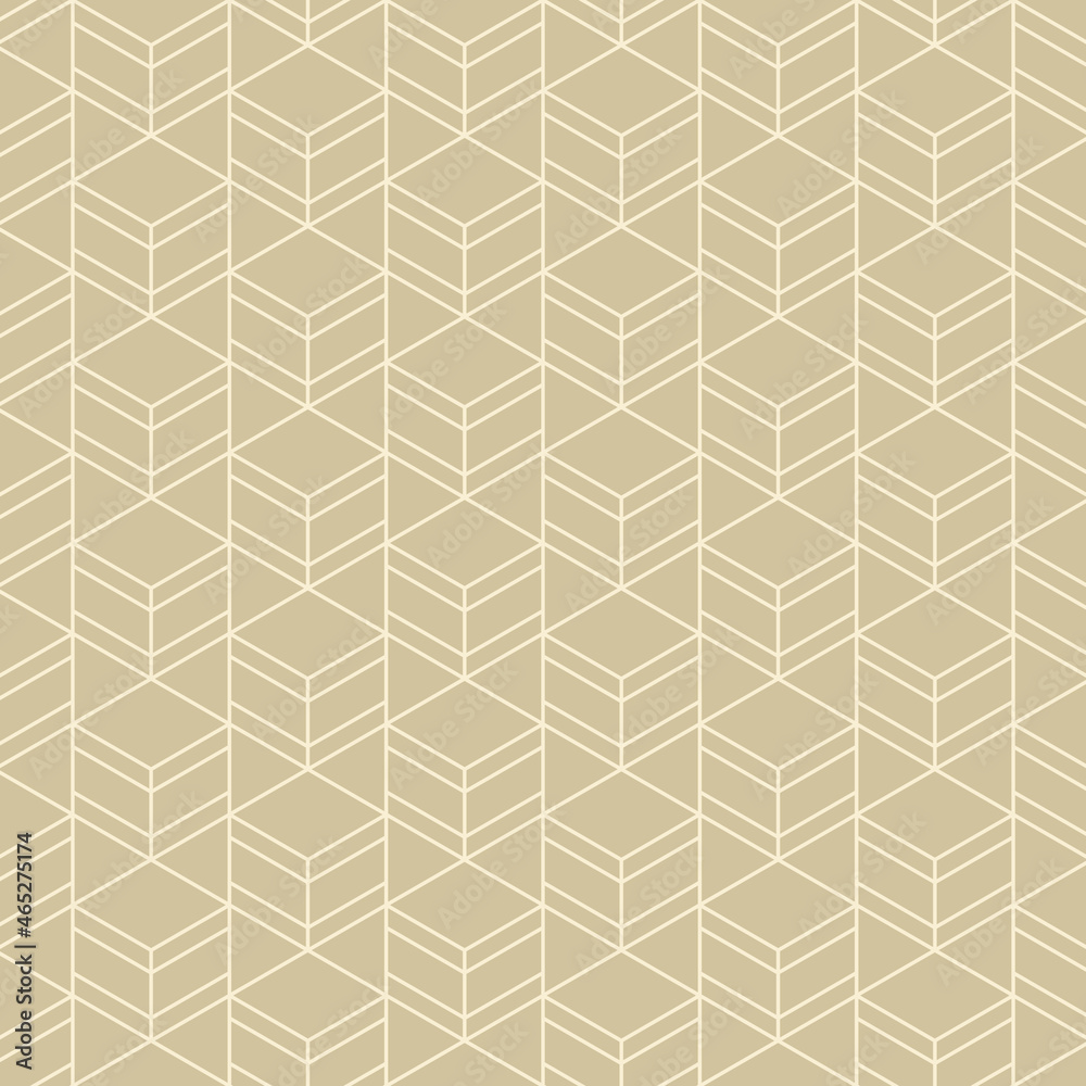 Cube seamless background. Vector illustration.