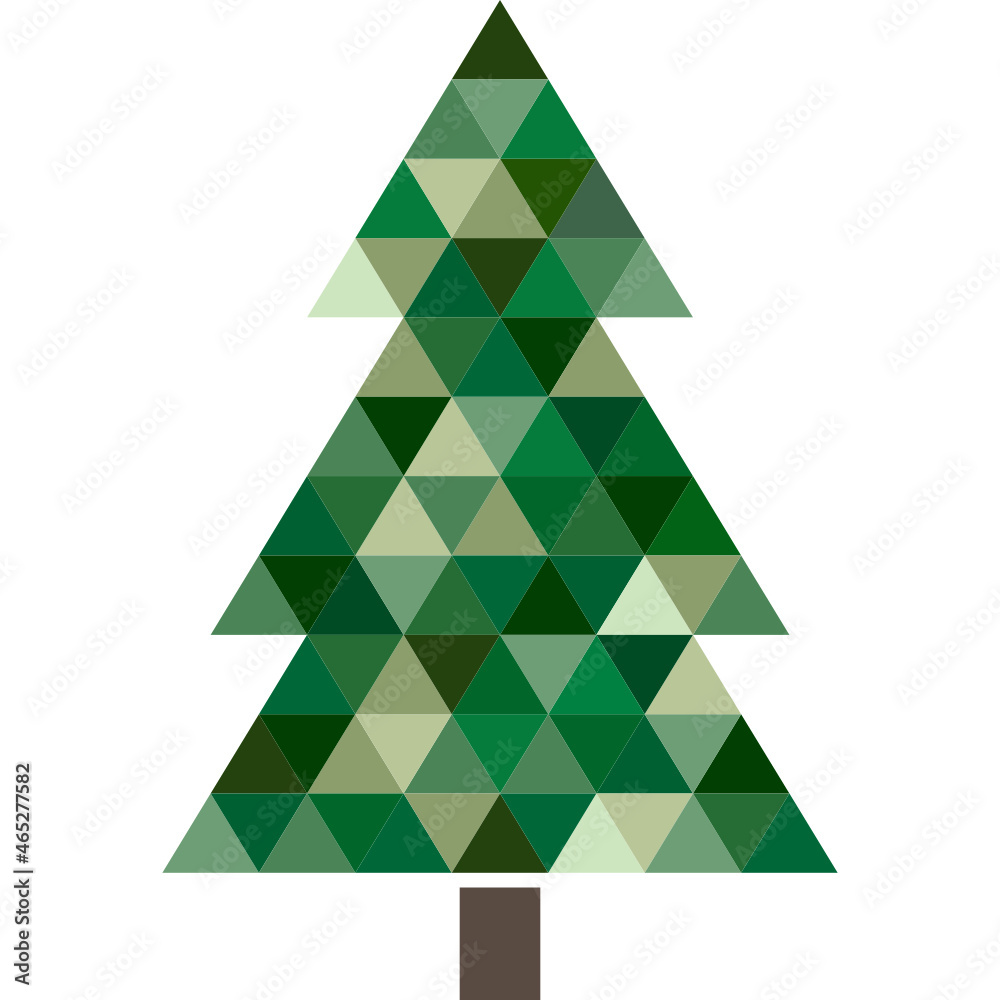 Fototapeta premium Christmas tree icon