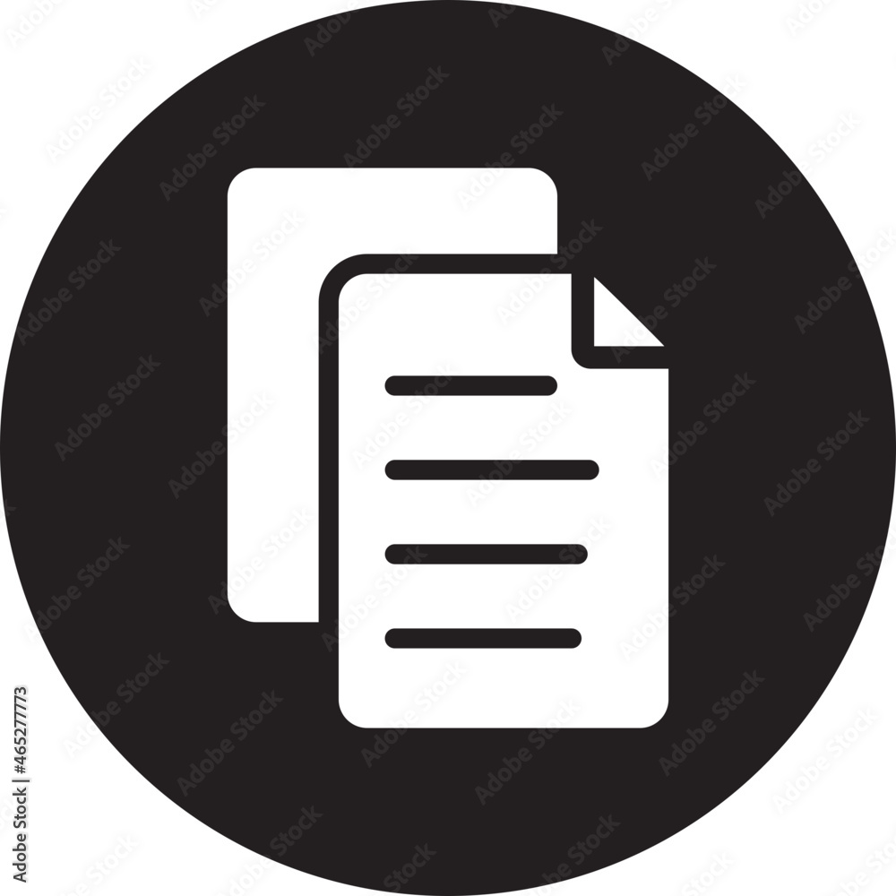 paper icon Stock Vector | Adobe Stock