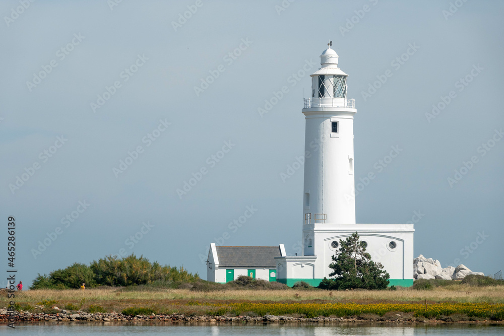 Hurst Point Lighthouse is located at Hurst Point in the English county of Hampshire, and guides vessels through the western approaches to the Solent