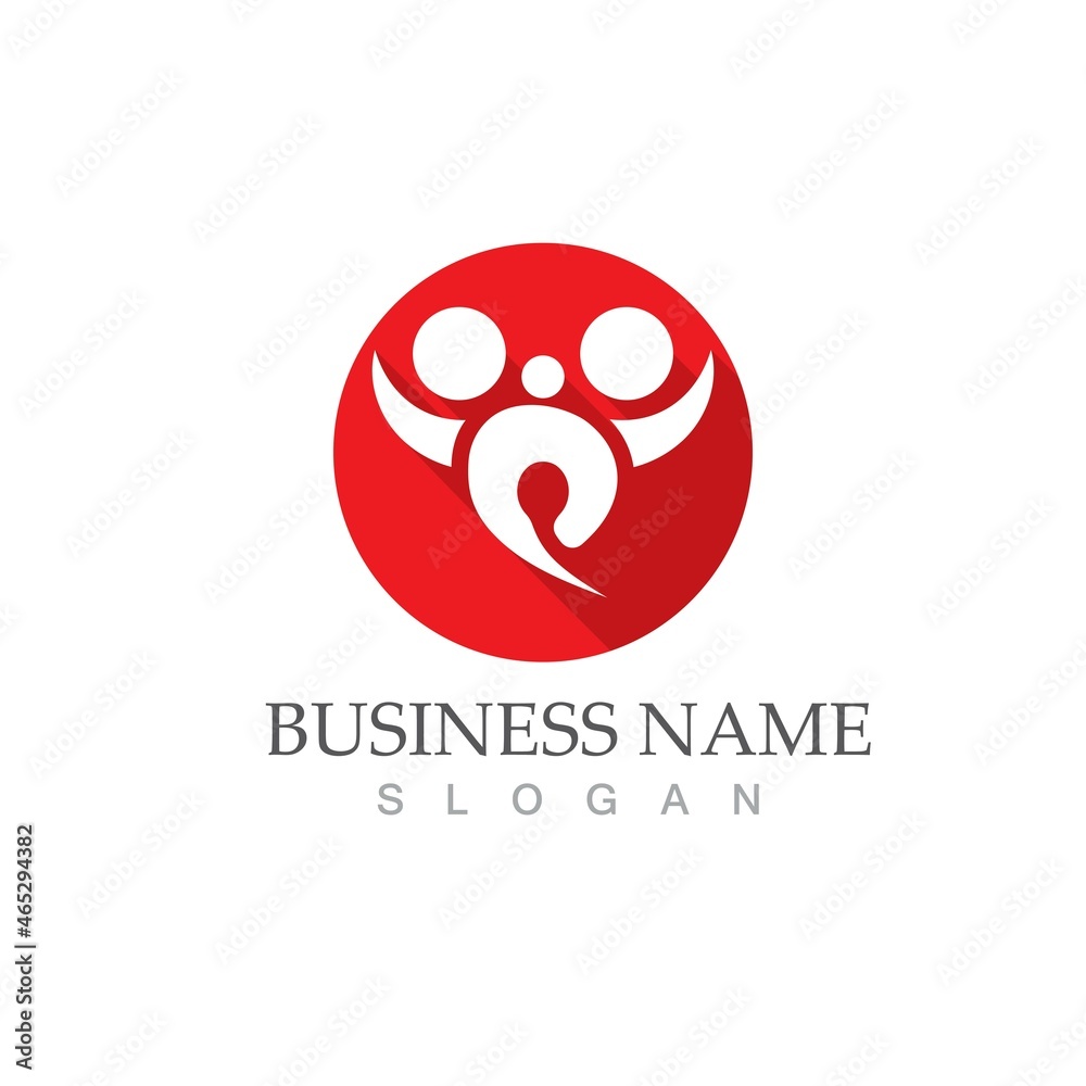 Community, network and social icon Community, network and social icon