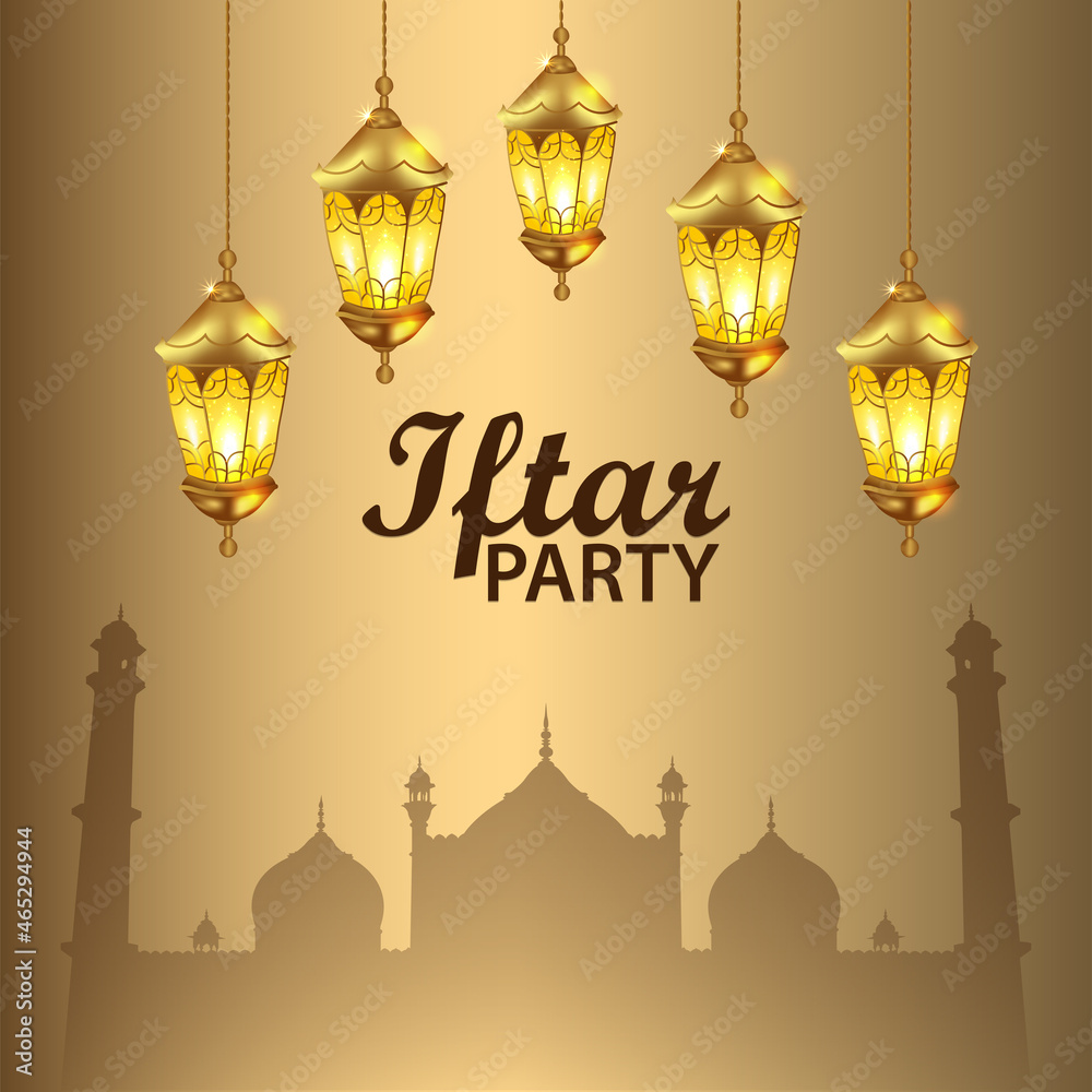 Arabic vector lantern of ramadan kareem islamic festival and background Arabic vector lantern of ramadan kareem islamic festival and background