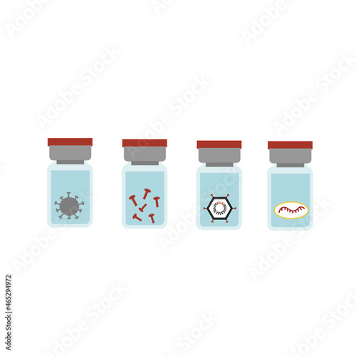 The types of COVID-19 vaccine in current use: mRNA, protein subunit (spike), viral vector, inactivated virus